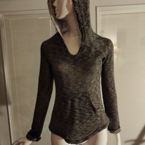 No boundaries knit and lace hoodie. W L